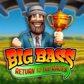 Big Bass Return to the Races game by Pragmatic Play – logo hosted on Lizaro Casino