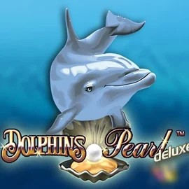 Dolphins Pearl Deluxe logo by Novomatic at Lizaro Casino