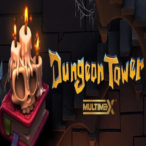 Dungeon Tower slot visual from Peter & Sons available on lizarocasino.pt