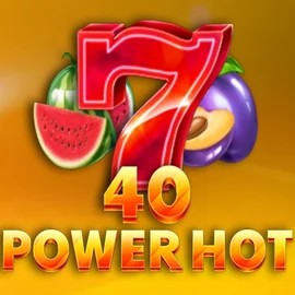 40 Power Hot slot logo by Amusnet Interactive at Lizaro Casino