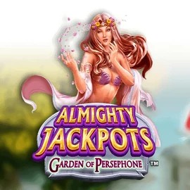 Enjoy Almighty Jackpots: Garden of Persephone by Novomatic – logo hosted on lizarocasino.pt