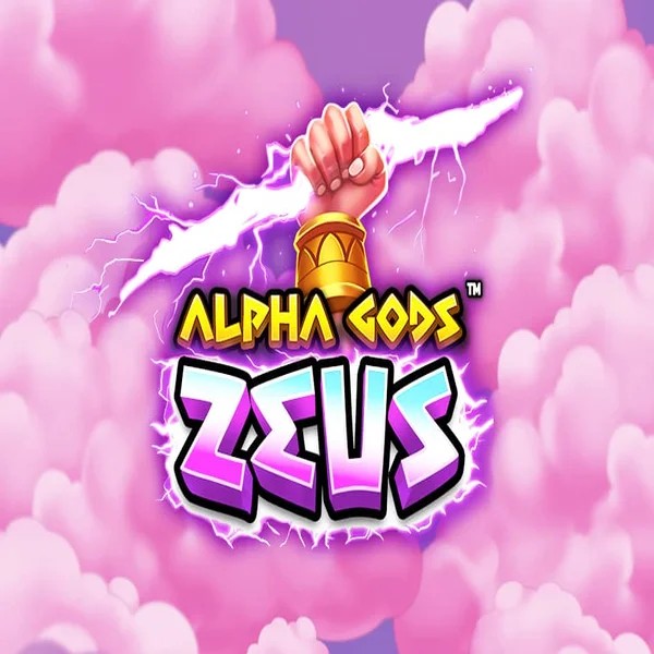 Alpha Gods Zeus online game logo by PearFiction Studios on lizarocasino.pt