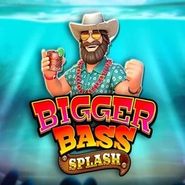 Slots logo of Bigger Bass Splash from Pragmatic Play at Lizaro Casino