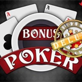 Bonus Poker Deluxe - 3 Hands online game logo by RTG (Reel Time Gaming) on lizarocasino.pt