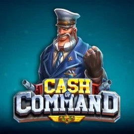 Cash of Command game by Play’n GO – logo hosted on Lizaro Casino