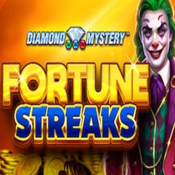Diamond Mystery Fortune Streaks by Greentube, showcased at lizarocasino.pt – game logo