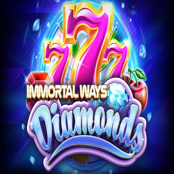 Immortal Ways Diamonds online game logo by RubyPlay on lizarocasino.pt