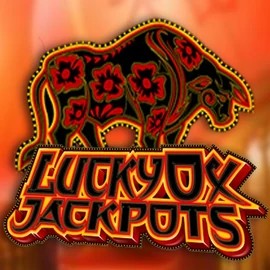 Lucky Ox Jackpots game by Rival – logo hosted on Lizaro Casino