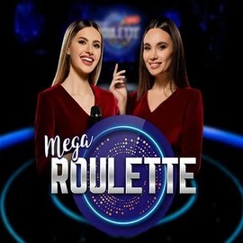 Mega Roulette game by Pragmatic Play – logo hosted on Lizaro Casino