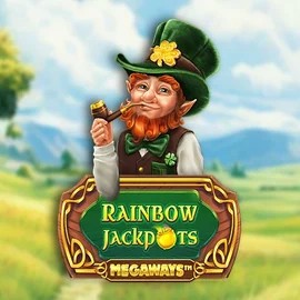 Rainbow Jackpots Megaways slot icon by Red Tiger Gaming, available at Lizaro Casino