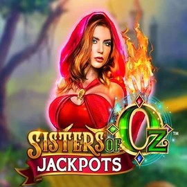 Sisters Of Oz Jackpots logo by Triple Edge Studios at Lizaro Casino